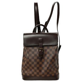 Louis Vuitton Montsouris GM Mochila Damier Ebene
