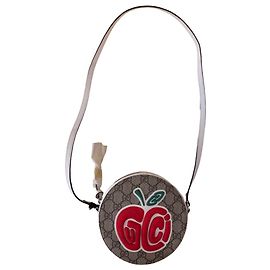 Ceinture Gucci GG Supreme GG Coated Canvas and Leather Large