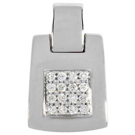 Collar con colgante Chaumet en oro blanco 18K