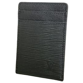 Louis Vuitton Portacarte in pelle Epi Noir