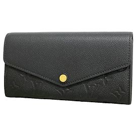 Louis Vuitton Monogram Empreinte Portefeuille Sarah Long Wallet