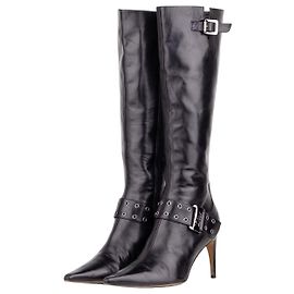 Autre Marque Stivali alti con tacco e fibbia Dior by Galliano SS02 ‘Street Chic’