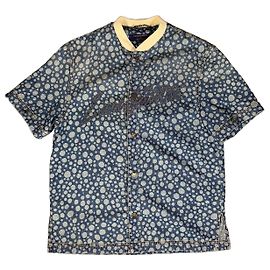 Louis Vuitton × Yayoi Kusama Camicia Baseball Denim a Pois