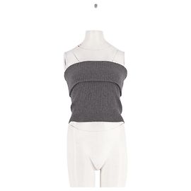 Top de cashmere cinza Reformation