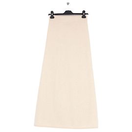 Autre Marque Gonna in cashmere beige ALMADA LABEL