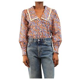 Autre Marque Blusa floral multicolorida - size XS