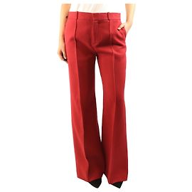 See by Chloé Red suit trousers - size UK 14