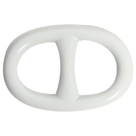 Hermès Lenço White Chaine d'Ancre 90 ring