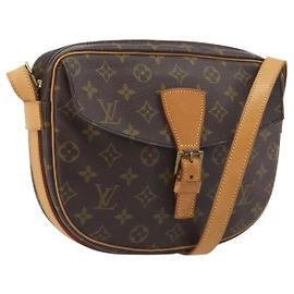 LOUIS VUITTON Monogram Jeune Fille GM Shoulder Bag M51225 LV