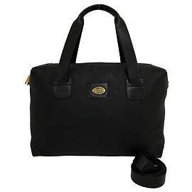Bolso de hombro 2-Way de cuero con herrajes de logo GG Gucci Vintage