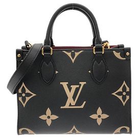 Bolso Louis Vuitton Bicolor Monogram Empreinte OnTheGo PM