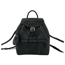 Louis Vuitton Montsouris PM Empreinte Monogram Leather Backpack