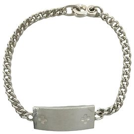 Autre Marque Tiffany Armband mit medizinischer Identifikationsplatte