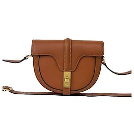 Céline Celine 16 Seize Besace Logo Hardware Leather Mini Shoulder Bag