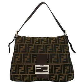 Fendi Vintage Mamma Semi-Shoulder Bucket Bag