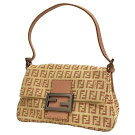 Fendi Zucchino Handtasche aus Nylon-Canvas