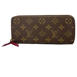 Louis Vuitton Monogram Portefeuille Clemence Long Wallet