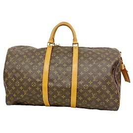 Louis Vuitton Boston Monogram Keepall Bandoulière 55