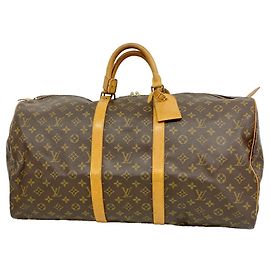 Louis Vuitton Boston Monogram Keepall 55