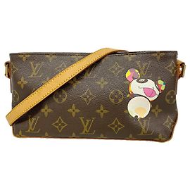 Louis Vuitton Monogram Panda Schultertasche