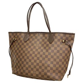 Louis Vuitton Damier Neverfull MM Tote Bag
