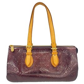 Bolsa de Ombro Louis Vuitton Vernis Rosewood Avenue
