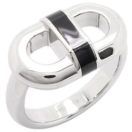 Bague Maillon en métal Hermès