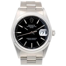 Orologio da Polso Rolex Date Oyster Perpetual Modello 15200