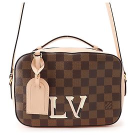 Louis Vuitton Damier Ebene Santa Monica Shoulder Pouch