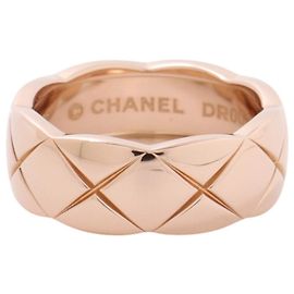 Bague Chanel Coco Crush Medium en or rose 18K