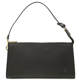 Louis Vuitton Black Epi Pochette Accessoires