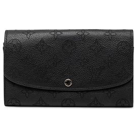 Louis Vuitton Mahina Iris Long Wallet Monogram Schwarz