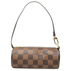 Louis Vuitton Brown Damier Ebene Papillon Pochette
