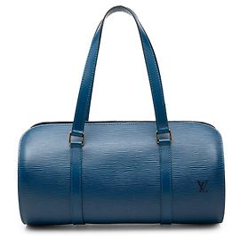 Louis Vuitton Blue Epi Soufflot