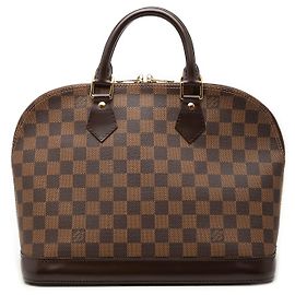 Louis Vuitton Brown Damier Ebene Alma PM