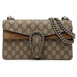Gucci Dionysus Crossbody Medium GG Supreme Beige