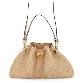 Borsa in rafia Jimmy Choo Cinch Medium