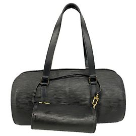 Borsa Louis Vuitton Epi Soufflot M52222 Noir