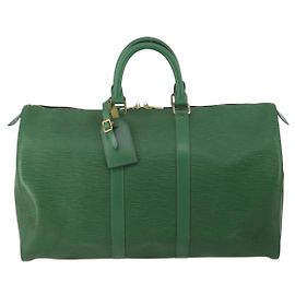 Borsa Louis Vuitton Keepall in pelle Epi 45