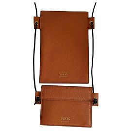 Portafoglio a spalla Tod's in pelle con logo stampato