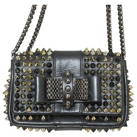 Borsa a tracolla Christian Louboutin Sweet Charity Spike Chain