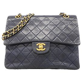 Borsa a tracolla Chanel Matelassé Navy