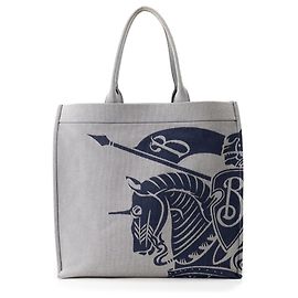 Bolso Tote Burberry Square Horse Canvas