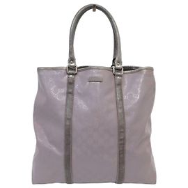 GUCCI JOY VERTICAL 223668 HANDTASCHE GG MONOGRAMM LEINEN SHOPPING TOTE