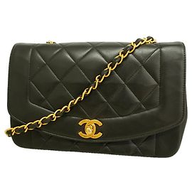 Borsa a tracolla con catena Chanel Diana