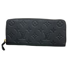 Louis Vuitton Monogram Empreinte Portefeuille Clemence Long Wallet