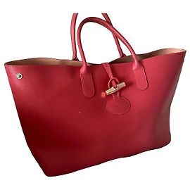 Longchamp Roseau Borsa Tote in Pelle Grana