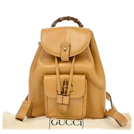 Gucci Vintage Bamboo Leather Mini