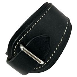 Hermès Pulseira de berloques Hermes em couro Box Calf preto