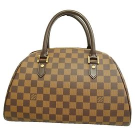 Bolso Louis Vuitton Damier Rivera MM - Ebene